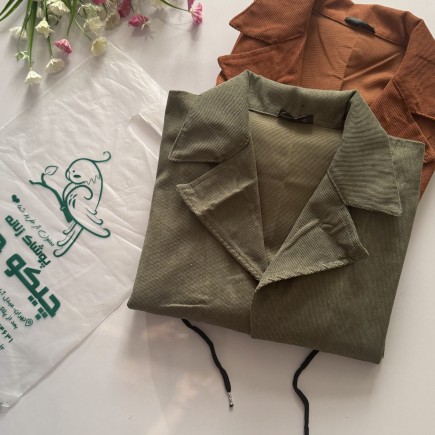 مانتو مخمل مدل بارانی