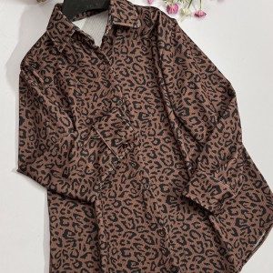 شومیز  تسلا پلنگی