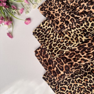 مانتو مخمل پلنگی