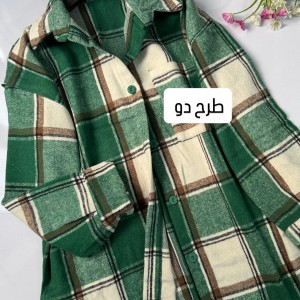 شکت پاییزه  مدل هلنا_پیراهن  چهارخانه زنانه