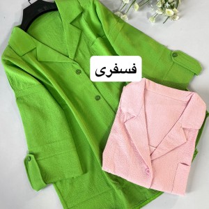 شومیز زنانه یقه انگلیسی – مدل ساده و خوش‌استایل