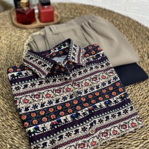 شومیز یلدایی طرح بختیاری