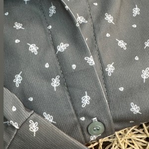 شومیز زنانه طرح برگ بهاری