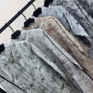 مانتو دیپلمات طرح سنجاقک مخصوص قدبلندها