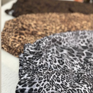 شلوار طرح پلنگی فری‌سایز | جنس کاملس، کمر کش، بدون چروک و آبرفت