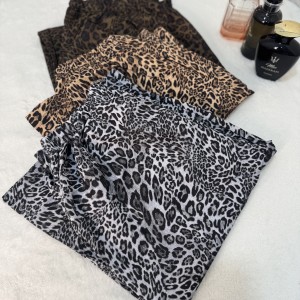 شلوار طرح پلنگی فری‌سایز | جنس کاملس، کمر کش، بدون چروک و آبرفت