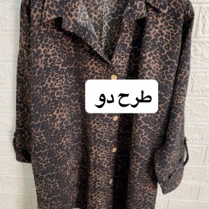 شومیز پلنگی پفکی