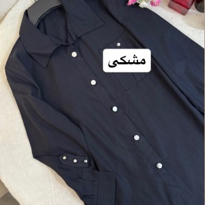 مانتو کتان سیلک مدل کلاسیک