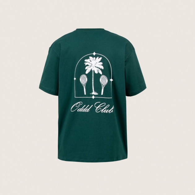 تیشرت سبز تنیس و نخل