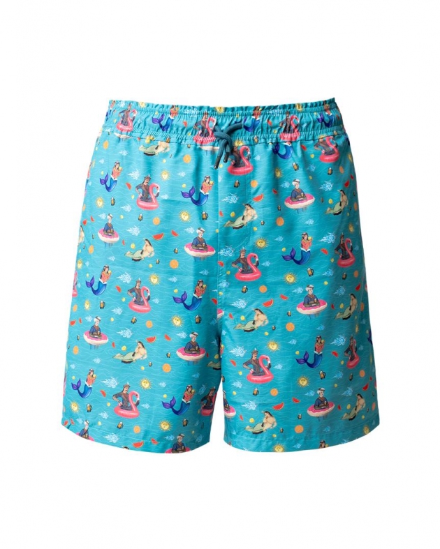 مایو مردانه آبی