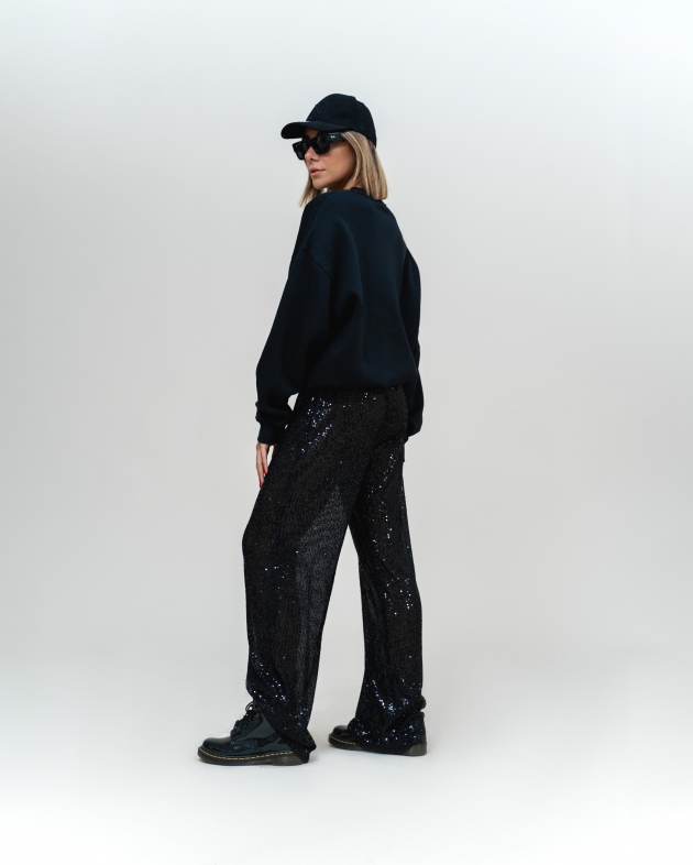 شلوار پولکی بلند