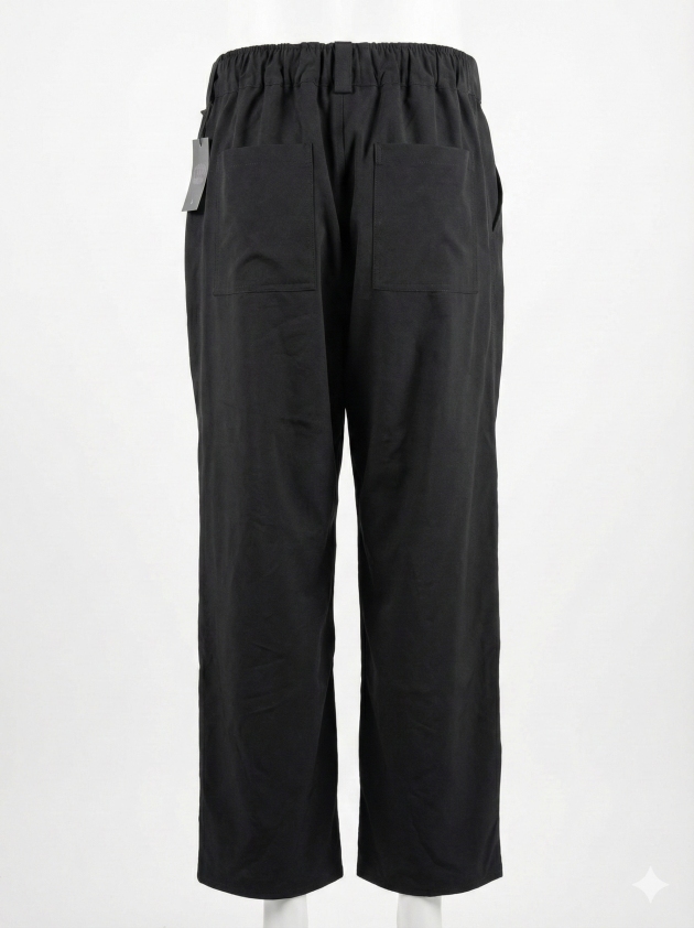 شلوار مشکی  کمر کش