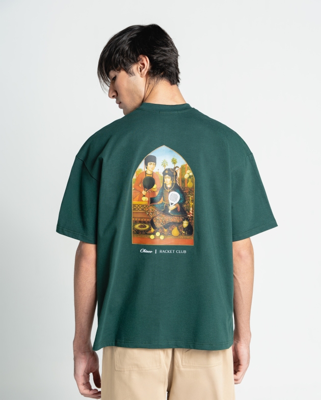 تیشرت قاجار پدل سبز