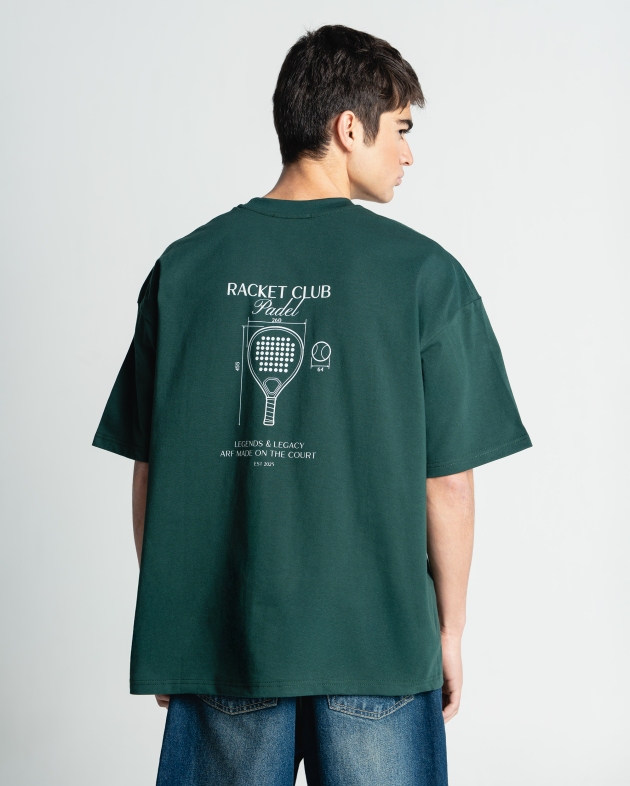 تیشرت کلاسیک پدل سبز