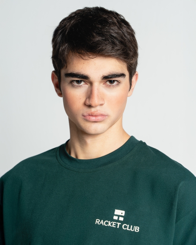 تیشرت کلاسیک پدل سبز