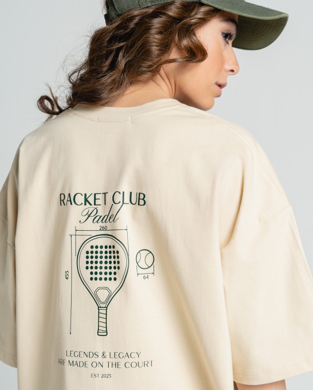 تیشرت کلاسیک پدل کرم