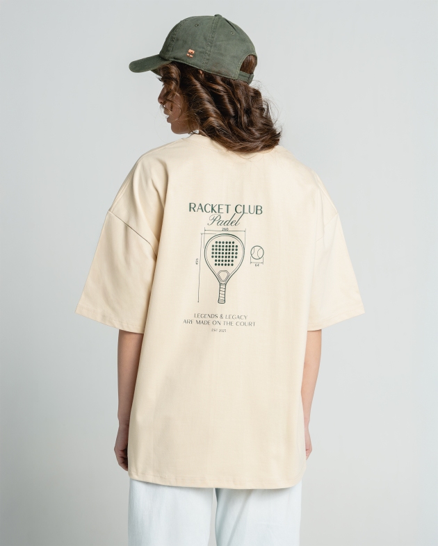 تیشرت کلاسیک پدل کرم