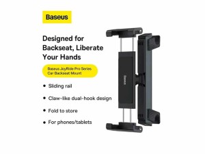 هولدر گوشی موبایل و تبلت صندلی عقب خودرو بیسوس Baseus JoyRide Pro backseat tablet car mount SUTQ000001