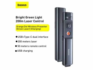 پوینتر و پرزنتر شارژی بیسوس Baseus Wireless Presenter (Charging) WKCD010013