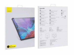 محافظ صفحه‌نمایش شیشه‌ای آیپد پرو بیسوس Baseus Tempered Glass 0.3mm for iPad 9.7 inch SGBL021302