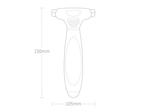 برس و پرزگیر موی حیوانات خانگی شیائومی Xiaomi MG-PCO001 Pawbby De-Shedding Brush