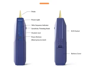 ردیاب سیم چند منظوره اوریکو ORICO-TXJ006 Multi-functional Wire Tracer