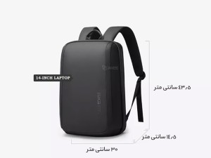 کوله پشتی لپ تاپ 14 اینچی بنج Bange BG-2809 Backpack Bag 14 Inch