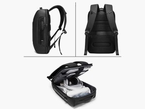 کوله پشتی حرفه ای ضد آب لپ تاپ 15.6 اینچ دارای پورت USB بنج BANGE BG-7216 Backpack 15.6 inch Laptop Waterproof