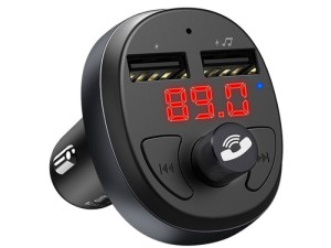 شارژر فندکی با قابلیت پخش موسیقی و تماس هوکو Hoco E41 Car Charger with Wireless FM Transmitter