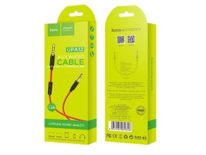 کابل صدا میکروفون دار هوکو Hoco UPA12 AUX With Mic Cable 1m