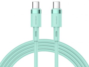 کابل شارژ و انتقال داده سیلیکونی تایپ سی به تایپ سی جویروم Joyroom Silicone Data Cable 1.8M 60W S-1830N9