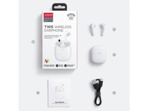 هندزفری بلوتوث جویروم Joyroom Bilateral TWS Wireless Earphone JR-T13