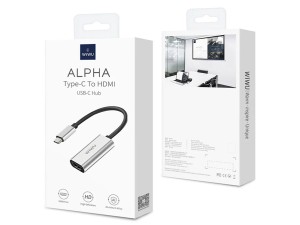 مبدل تایپ سی به اچ دی ام آی ویوو WiWU Alpha HDMI Type-C Hub