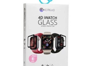 گلس اپل واچ 41 میلی‌متری سری 7 و 8 کوتتسی Coteetci iWatch7/8 full Glue tempered glass 41mm 24006-41