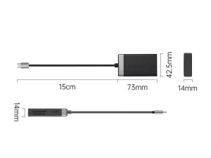 رم ریدر تایپ سی اوریکو Orico CL4T-C3 USB-C to SD Card Reader