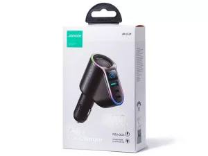 شارژر فندکی یک یو اس بی، دو تایپ سی و یک سوکت فندکی جویرومJoyroom JR-CL21 150W 4-in-1 fast Car Charger