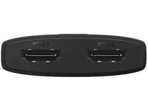 مبدل دو طرفه اچ دی ام آی با کابل یک متری بیسوس Baseus AirJoy Series 2-in-1 Bidirectional HDMI Switch B01331105111-01