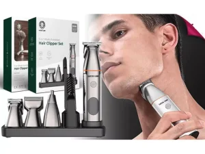 ست ماشین اصلاح موی سر، صورت و بدن شارژی گرین Green Lion GN5IN1MHTRMBK 5 In 1 Multi-Function Hair Clipper Set 600mAh