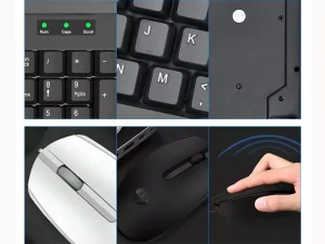 ست موس و کیبورد سیمی اچ پی HP KM10 Keyboard And Mouse set original