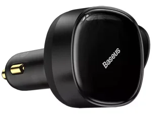 شارژر فندکی فست شارژ تایپ سی 33 وات بیسوس Baseus Enjoyment Retractable 2-in-1 Car Charger C00035500111-00