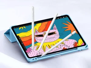 کاور کلاسوری آیپد ایر 4، آیپد ایر 5 و آیپد 10 همراه با جای قلم بیسوس Baseus Minimalist Series IPad Air 4/Air 5/10 (2022) 10.9&quot; protective case P40112502821-01