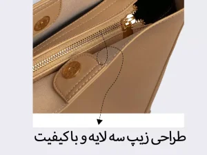 کیف دوشی زنانه چرمی با ظرفیت بزرگ new women&#39;s leather shoulder crossbody bag 5478