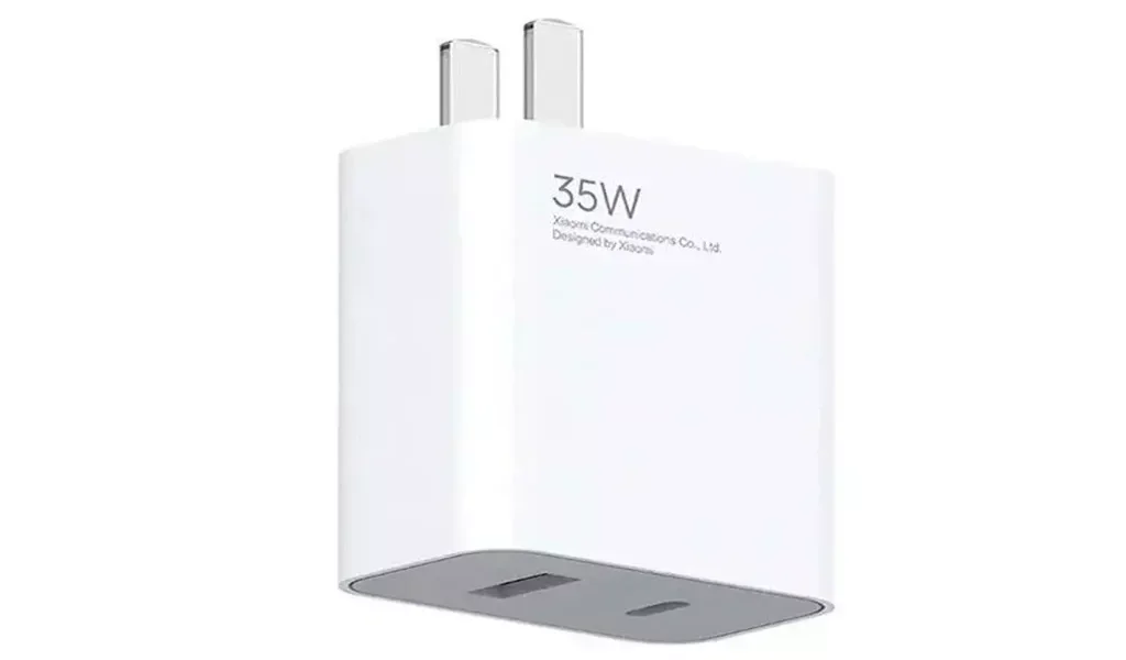 شارژر دیواری فوق سریع اصلی تایپ سی و یو اس بی 35 وات شیائومی Xiaomi 35W Dual-Port Charger (1C + 1A) MDY-14-ET