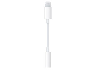تبدیل اصلی لایتنینگ به aux جک 3.5 میلیمتری اپل Apple Lightning To 3.5mm Headphone Jack Adapter