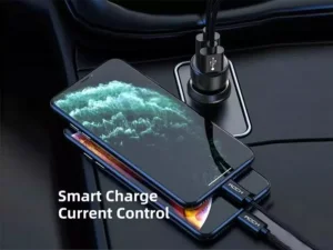 شارژر فندکی فست یواس‌بی راک Dual port lighter fast charger ROCK-H9