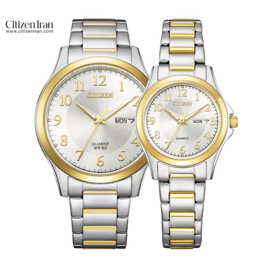 ساعت مچی ست سیتیزن مدل BF2026-89A و EQ0614-52B
