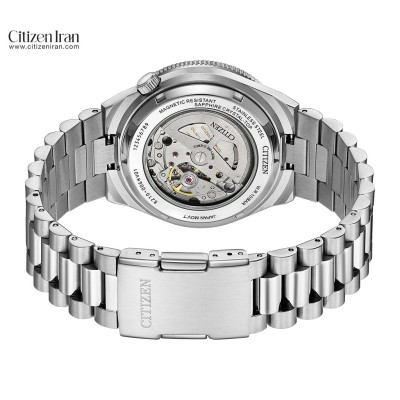 پشت قاب شفاف ساعت سیتیزن NJ0230-59L و موتور اتوماتیک