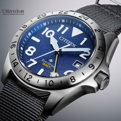 ساعت سیتیزن Promaster Land GMT مدل BJ7150-09L با موتور Eco-Drive