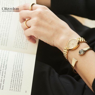 ساعت سیتیزن Citizen L Rainell مدل EM1202-50P با موتور Eco-Drive