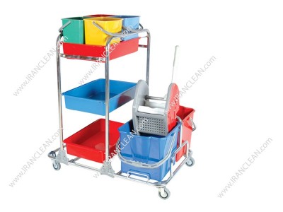 ترولی نظافتی ام تی کو  مدل نظافتی KHA 3104